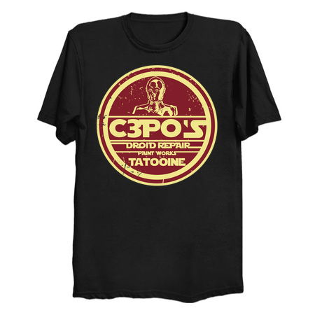 C3PO'S DROID REPAIR AND PAINT WORKS tiny thumbnail