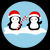 Kawaii penguins ready for Christmas tiny thumbnail
