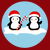 Kawaii penguins ready for Christmas tiny thumbnail
