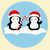 Kawaii penguins ready for Christmas tiny thumbnail