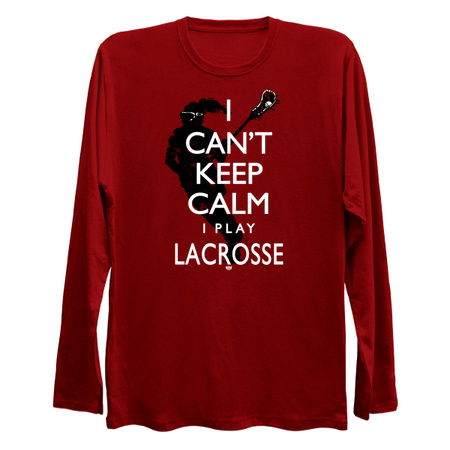 I Can't Keep Calm I Play Girls Lacrosse T-Shirt tiny thumbnail