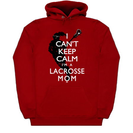 I Can't Keep Calm I'm a Girl's Lacrosse Mom T-Shirt tiny thumbnail
