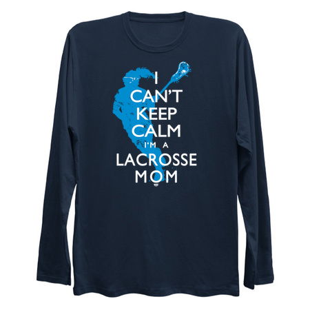 MudgeSports Can't Keep Calm Girl's Lacrosse Mom T-Shirt tiny thumbnail
