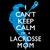MudgeSports Can't Keep Calm Girl's Lacrosse Mom T-Shirt tiny thumbnail