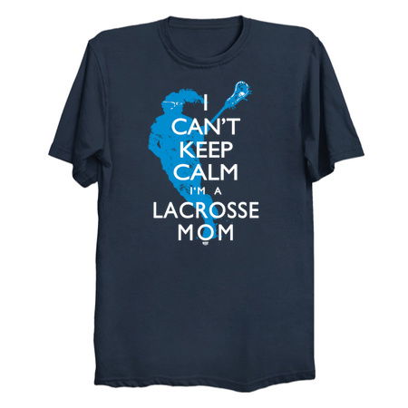 MudgeSports Can't Keep Calm Girl's Lacrosse Mom T-Shirt tiny thumbnail
