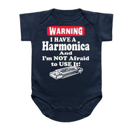 Warning I Have a Harmonica and I'm Not Afraid To Use tiny thumbnail