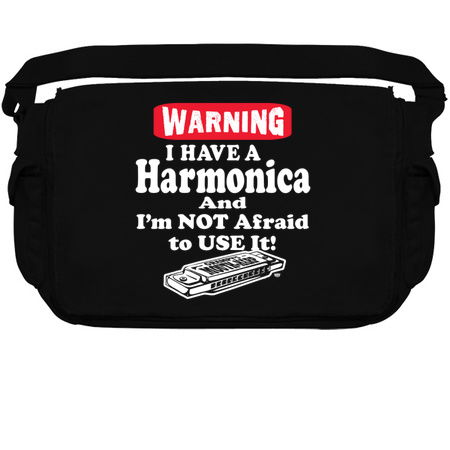 Warning I Have a Harmonica and I'm Not Afraid To Use tiny thumbnail