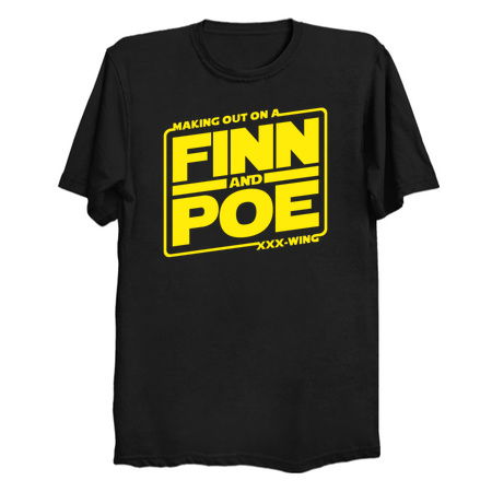 Finn and Poe Making Out On A Triple X-Wing tiny thumbnail