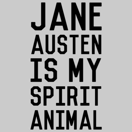 Jane Austen_Black - NeatoShop