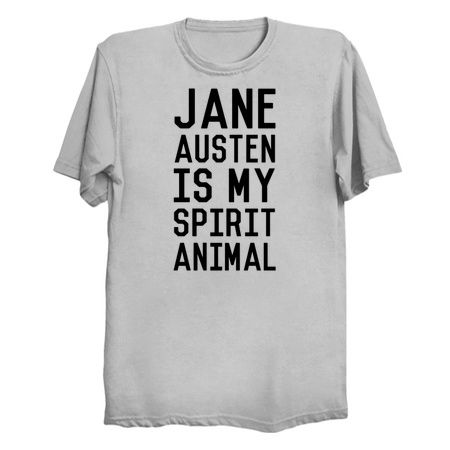 Jane Austen_Black - NeatoShop