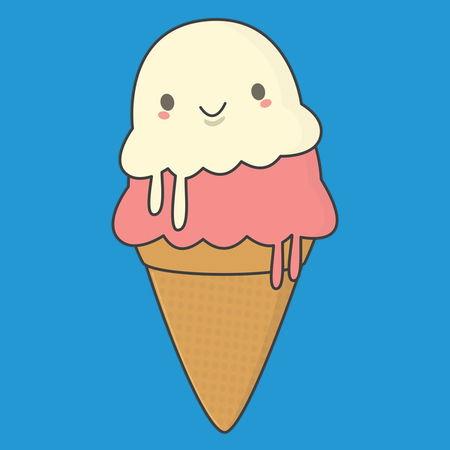 Adorable Ice Cream Cone - NeatoShop