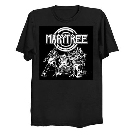 Marytree (white on black) tiny thumbnail