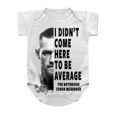 Conor Mcgregor, I Didnt Come Here To Be Average tiny thumbnail