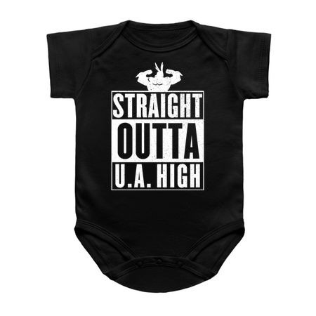 Straight outta U.A High - Boku no hero academia T-shirt tiny thumbnail