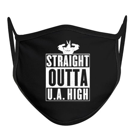 Straight outta U.A High - Boku no hero academia T-shirt tiny thumbnail