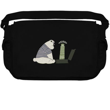 Traveler Tourist Tower of Pisa Bear Italy tiny thumbnail