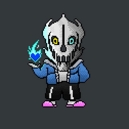 Sans Gaster Blaster Firing