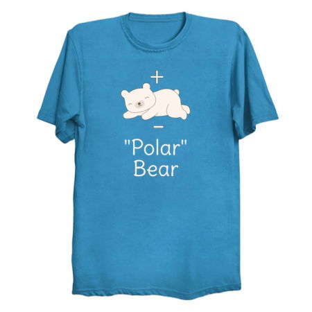 Polar Bear Funny Science Bear Pun Sticker