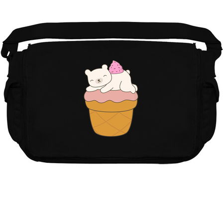 Strawberry Happy Polar Bear Ice Cream Cone tiny thumbnail