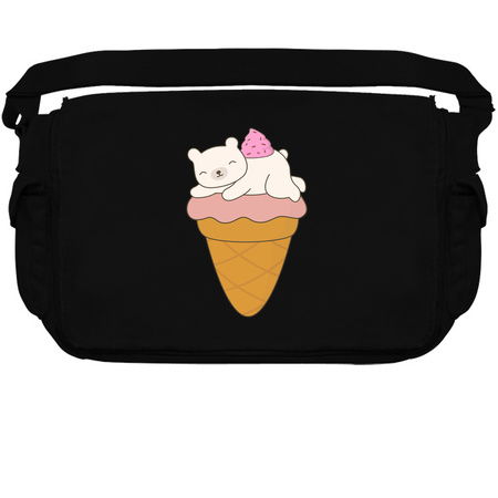 Sleepy Polar Bear Ice Cream Cone Is Kawaii tiny thumbnail