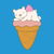 Sleepy Polar Bear Ice Cream Cone Is Kawaii tiny thumbnail