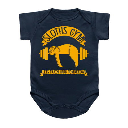 Sloths Gym lets train hard tomorrow tiny thumbnail