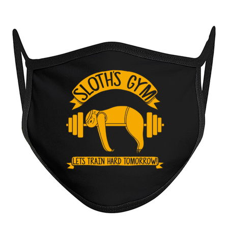 Sloths Gym lets train hard tomorrow tiny thumbnail