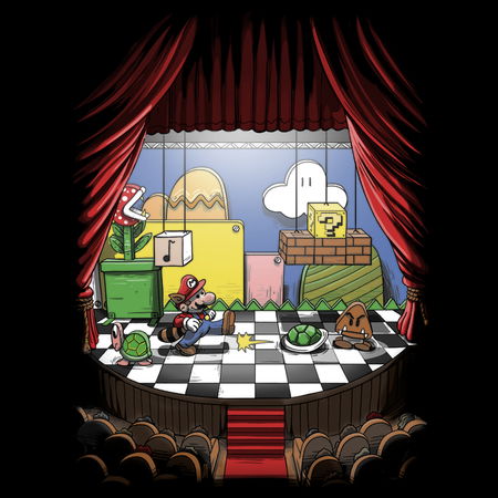 Mario Performance The great Mario's performance - NeatoShop