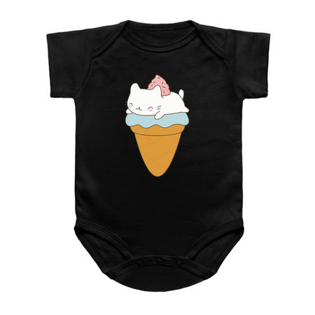 Delicious Kitten Cat On Ice Cream Cone tiny thumbnail