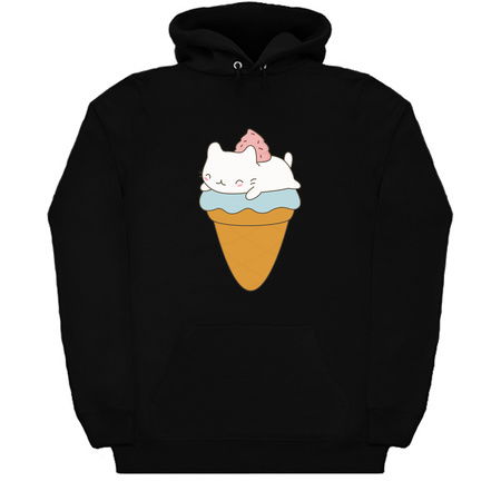 Delicious Kitten Cat On Ice Cream Cone tiny thumbnail