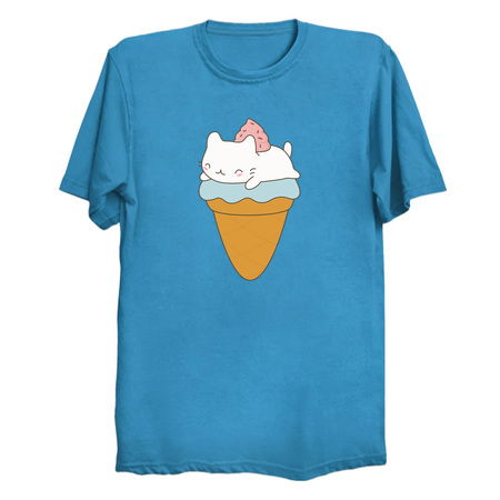 Delicious Kitten Cat On Ice Cream Cone tiny thumbnail