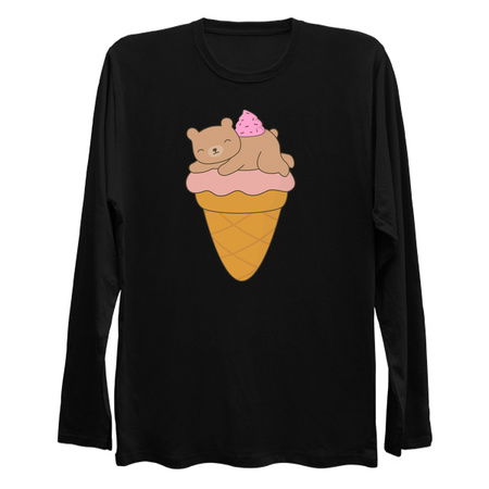 Candy Brown Bear Ice Cream Is Kawaii tiny thumbnail