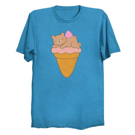Candy Brown Bear Ice Cream Is Kawaii tiny thumbnail