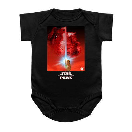 STAR PAWS: The Last Veggie (Black tee) tiny thumbnail