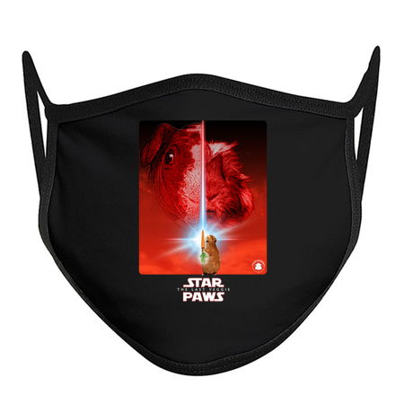 STAR PAWS: The Last Veggie (Black tee) tiny thumbnail