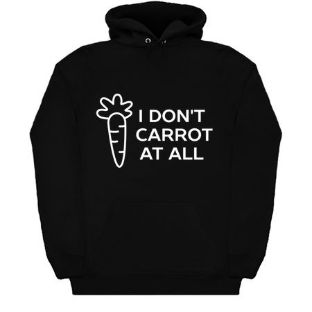 I Don't Carrot At All Funny Food Pun tiny thumbnail