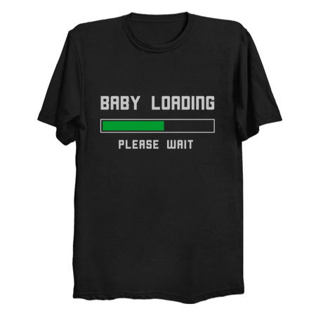 Baby Loading Please Wait Pregnancy Design tiny thumbnail
