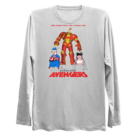 Psycho Dairy Farm's BARNYARD AVENGERS! In White & Light colors tiny thumbnail