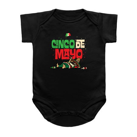 Cinco De Mayo May 5 Drunk Mexican Flag T-Shirt tiny thumbnail