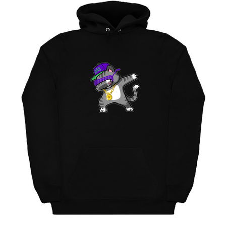 Dabbing Cat Funny Shirt Dab Hip Hop Dabbing Kitten II tiny thumbnail