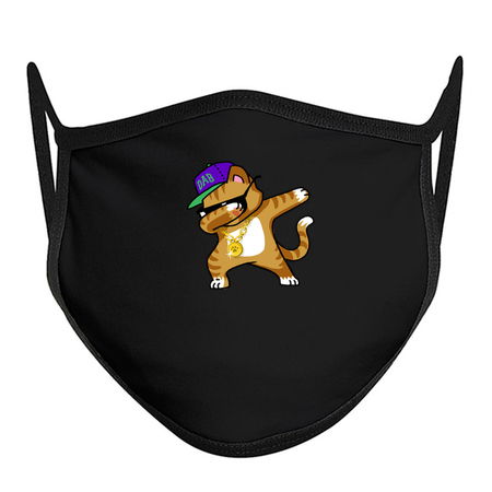 Dabbing Cat Funny Shirt Dab Hip Hop Dabbing Kitten Caramel ll tiny thumbnail