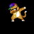 Dabbing Cat Funny Shirt Dab Hip Hop Dabbing Kitten Caramel ll tiny thumbnail