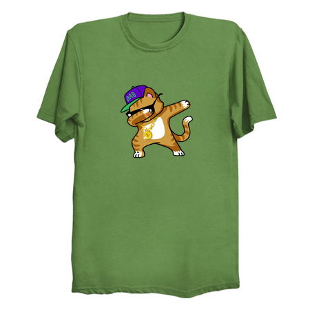 Dabbing Cat Funny Shirt Dab Hip Hop Dabbing Kitten Caramel ll tiny thumbnail