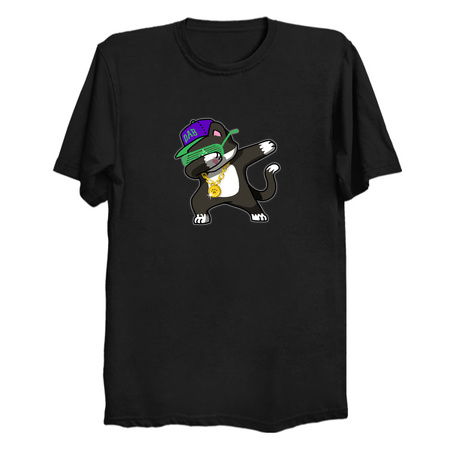 Dabbing Cat Funny Shirt Dab Hip Hop Dabbing Kitten Frajola II tiny thumbnail