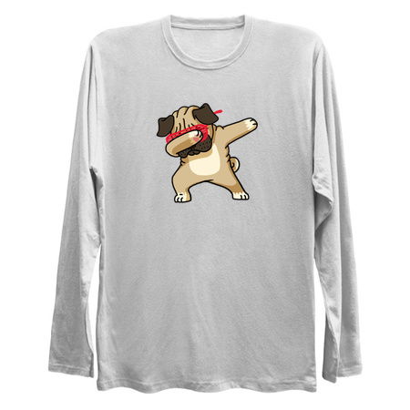 Dabbing Pug Funny Shirt Hip Hop Dabbin II tiny thumbnail