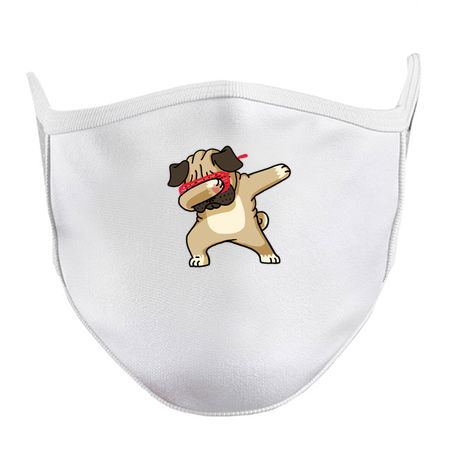 Dabbing Pug Funny Shirt Hip Hop Dabbin II tiny thumbnail