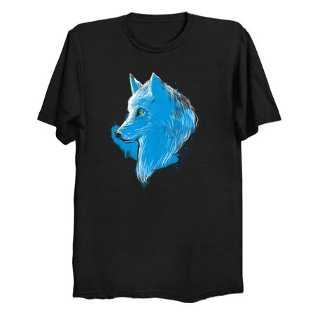 blue wolf - NeatoShop