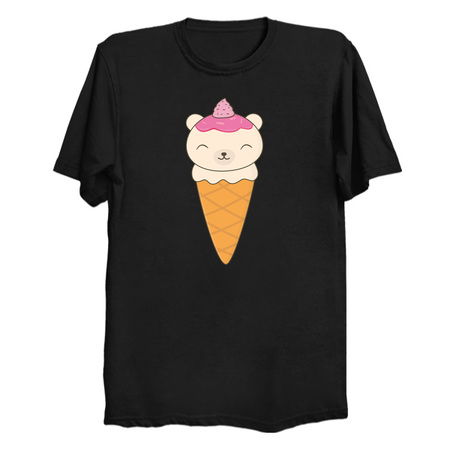 Delicious Kawaii Cute Polar Bear Ice Cream tiny thumbnail