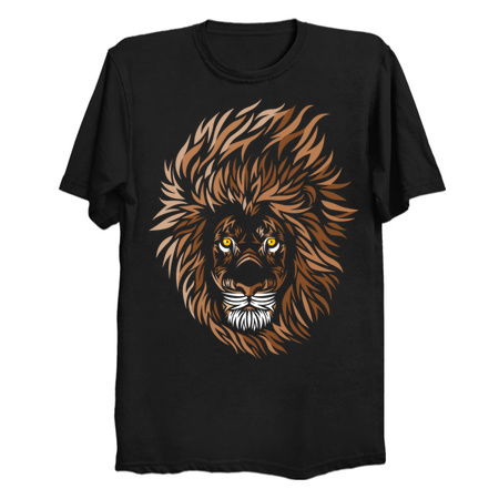 Lion Tribal Face - NeatoShop