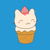 Delectable Kawaii Cute Cat Ice Cream tiny thumbnail